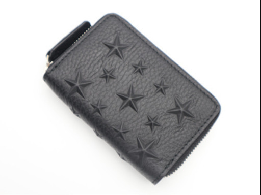 《JIMMY CHOO/エンボススタースタッズ ケース》Aランク 極美品