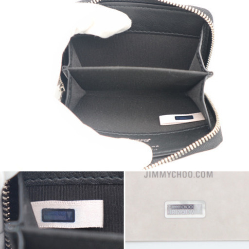 《JIMMY CHOO/エンボススタースタッズ ケース》Aランク 極美品