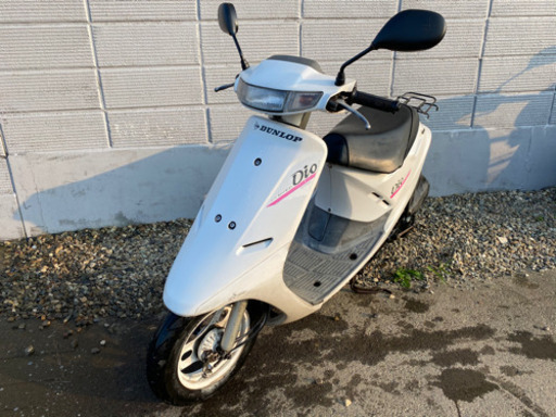 ☆ディオ.快速2ストエンジン☆バッテリー・プラグなど新品交換済みで快調^_^50cc原付スクーター☆