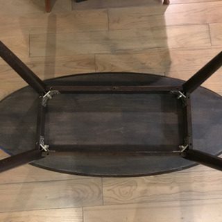 B-COMPANY楕円ローテーブルの画像