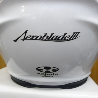バイク用ヘルメット OGK KABUTO AEROBLADE3 Lサイズ 中古美品の画像