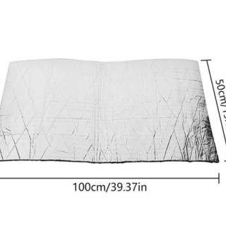 エンジンルーム静音シート 50×100cm 吸音 遮音 防音 デッドニングの画像