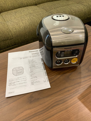 【取説付き】Panasonic 炊飯器　三合炊き