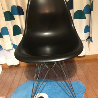 決まりました　椅子　黒の画像
