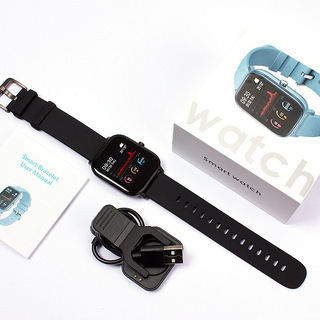 【新品】 スマートウォッチ 健康管理 Bluetooth アップルウォッチ型 防水 心拍計 睡眠管理 着信通知 男女兼用 ユニセックス デジタル 時計 Smart watch の画像