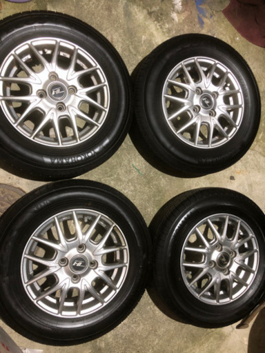 軽自動車　13インチ アルミホイール　タイヤ　4本セット