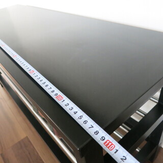 シューズラック・TVラック・ベンチ　黒の画像