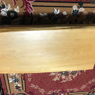 ☆超美品☆一枚板テーブル☆ 一枚板 座卓 無垢 銘木 天然木の画像