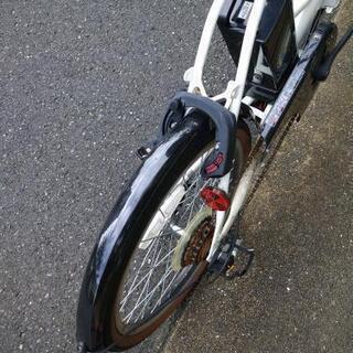 引き取り限定　電動アシスト自転車折りたたみ自転車の画像