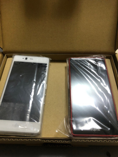 新品　携帯本体のみ　ホワイト