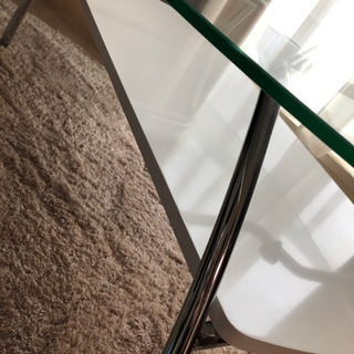 キャンセル再投稿※ ガラステーブルの画像