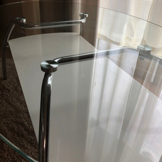 キャンセル再投稿※ ガラステーブルの画像