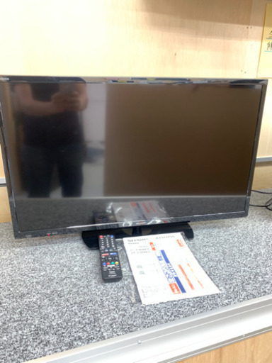 購入者様決まりました❗️値下げ⤵︎2019年製　保証書有り　32インチ　SHARP AQUOS 2T-C 32AE1