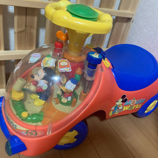 取引決定！ディズニー　車　子ども　赤ちゃん　足漕ぎ