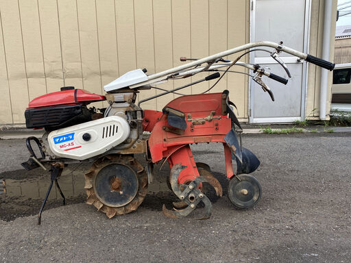 発送しない 整備済 4馬力 一輪耕運機 マメトラ MC-AⅡ 前2速/後1速 ローター正/逆転 現物確認歓迎 初期不良対応