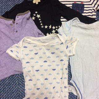 70ロンT &肌着5枚セット 