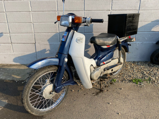 ☆スーパーカブカスタム50☆セル付.4ギア^_^バッテリー・プラグなど新品交換^_^イロイロ整備して快調！50cc原付☆