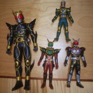 仮面ライダーのソフビ差し上げます。