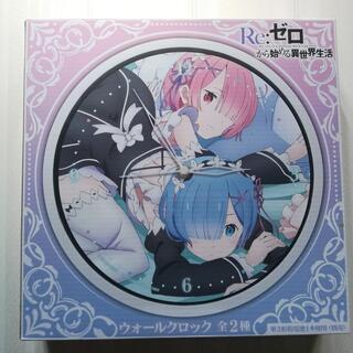 Re:ゼロから始める異世界生活　ウォールクロック レム ラム 時...