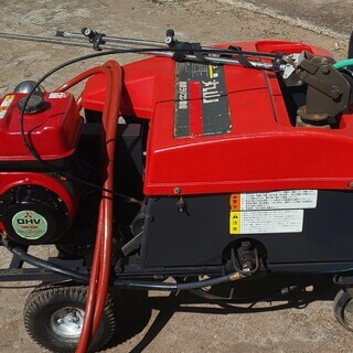 鹿児島発　丸山　自走巻き取り動噴　MS410　畦畔ノズル付きの画像