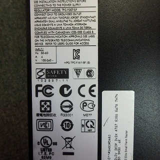 パソコン　デスクトップ☆HP Compad 8200 SFF☆0051   8 1の画像