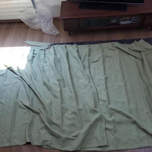 カーテン　美品　大きい出窓に
