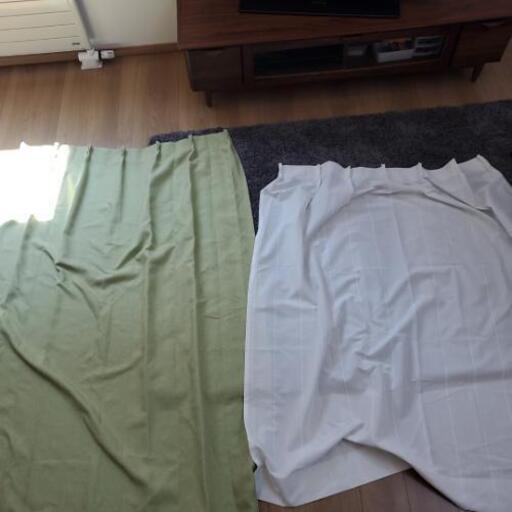 カーテン　カーテンレースセット