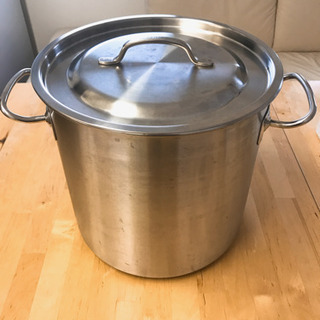 [受渡先決定] ZEBRA ステンレス寸胴鍋