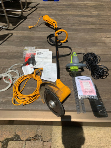 RYOBI 草刈り機　　ヘッジトリマー　　セット