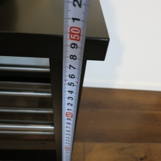 シューズラック・TVラック・ベンチ　黒の画像