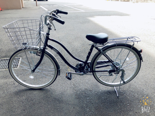 【値下げしました】自転車  ギア付き6段変速 鍵付き