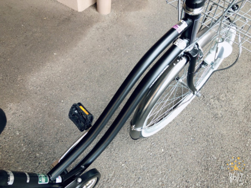 【値下げしました】自転車  ギア付き6段変速 鍵付き