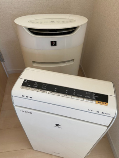 空気清浄機+除湿乾燥機 SHARP nanokea