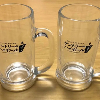 【非売品レアデザイン】サントリー ハイボール メガジョッキ 2個...