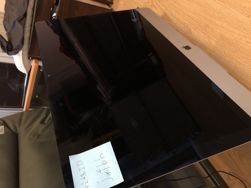 iMac (27-inch, Late 2012)  2.9GHz クアッドコアIntel Core i5