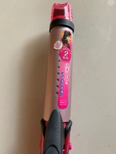 テスコム☆カール\u0026ストレート2WAYスチーム\u0026マイナスイオンヘアアイロン