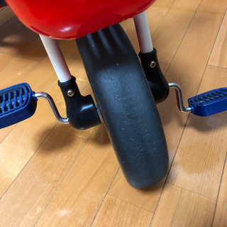 ミッキーマウス ポップンカーゴ三輪車の画像