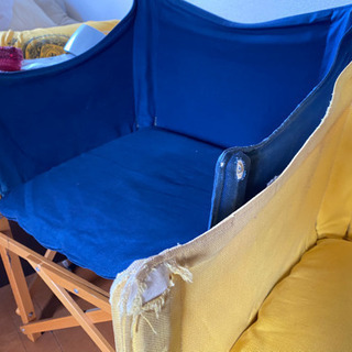 折り畳み椅子×2 葛飾区新小岩まで取りに来れる方の画像