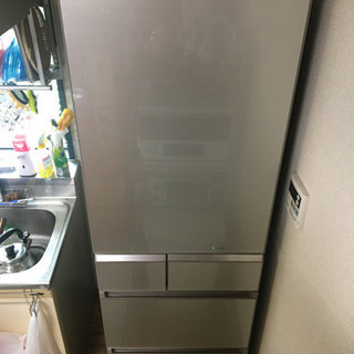 パナソニック冷蔵庫　NR-E431GV-N美品