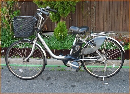 【決まりました】電動アシスト自転車ビビ・DX　24型 ViVi　純正バッテリーほぼ新品