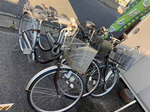 『残り2台』自転車どれでも3000円❣️防犯登録600円しげん屋