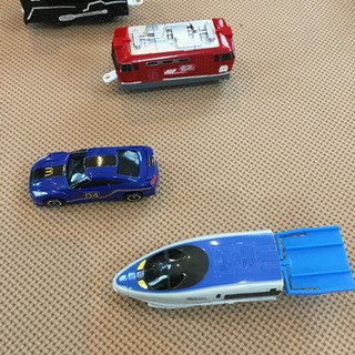 トミカシリーズハッピーセットおもちゃ電車などの画像