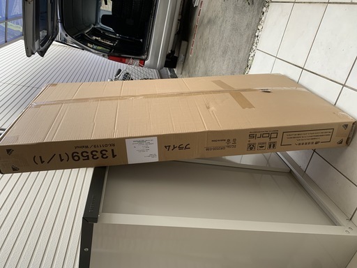 パソコンデスク L字デスク　色（ウォルナット）新品未開封品
