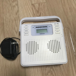 ラジオ　CDプレーヤー付