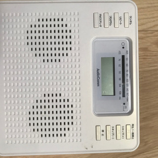 ラジオ　CDプレーヤー付の画像