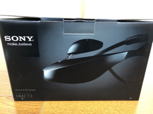 SONY ヘッドマウントディスプレイ　HMZ-T3（一度のみ使用）