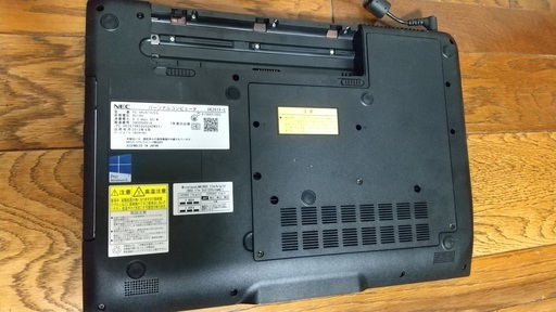 【訳あり・高性能・メモリー１６ＧＢ】　ノートパソコン　15インチ ノートパソコン NEC VersaPro VK26TX-G　/ メモリー16GB / cpu i5 / SSD 120GB /  Windows１０Pro　１５インチ液晶　中古