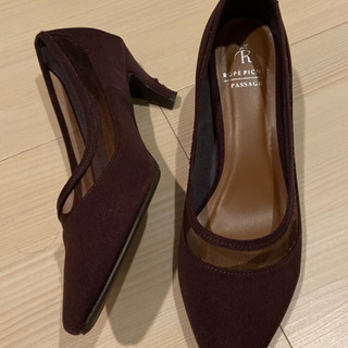 パンプス ロペピクニック  茶色 23.5cmの画像