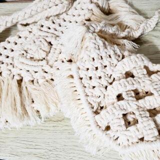 マクラメ編みの画像