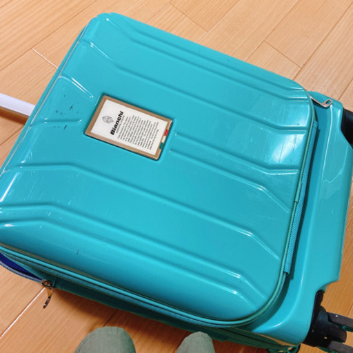 キャリーケース　Bianchi ターコイズ